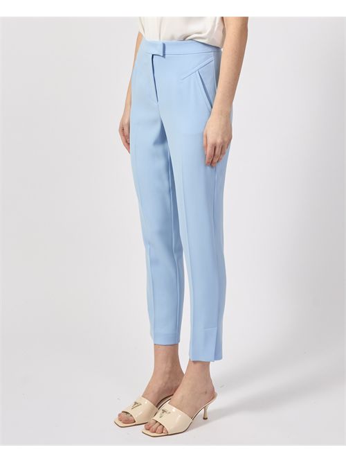 Patrizia Pepe Fly trousers in crepe fabric PATRIZIA PEPE | 8P0684-A545CA38